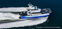 Block Island Windfarm Boat
