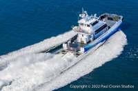 Block Island Windfarm Boat