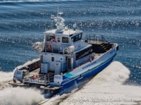 Block Island Windfarm Boat