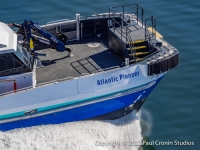 Block Island Windfarm Boat
