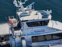 Block Island Windfarm Boat